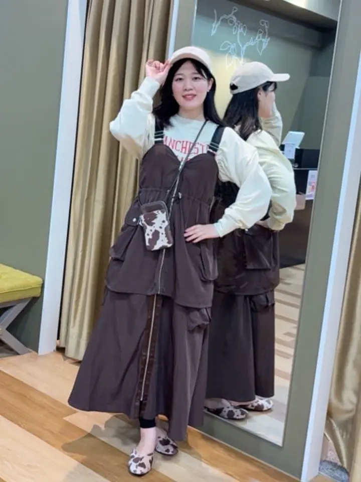 SUGAR SPOON ミリタリーキャミチュニック/Green Parks（グリーン