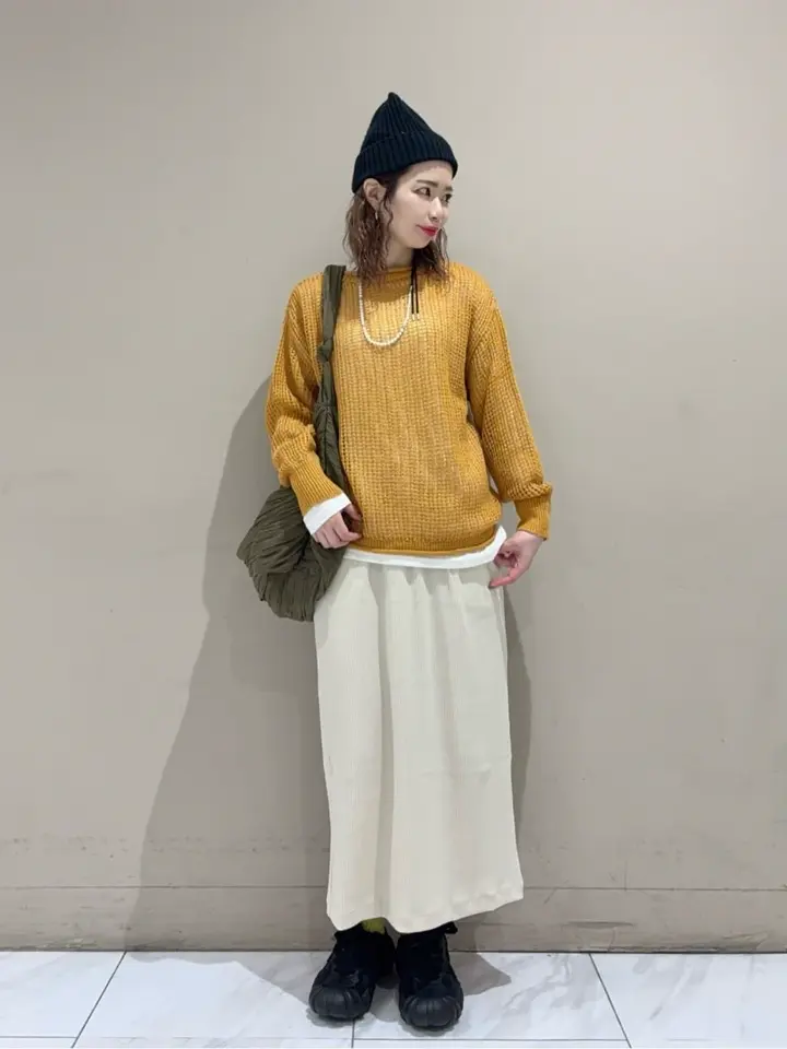 SET2点2wayシャーリングニット+インナー/Green Parks（グリーン