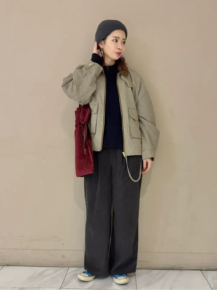 2WAYジップアップジャケット/Green Parks（グリーン パークス