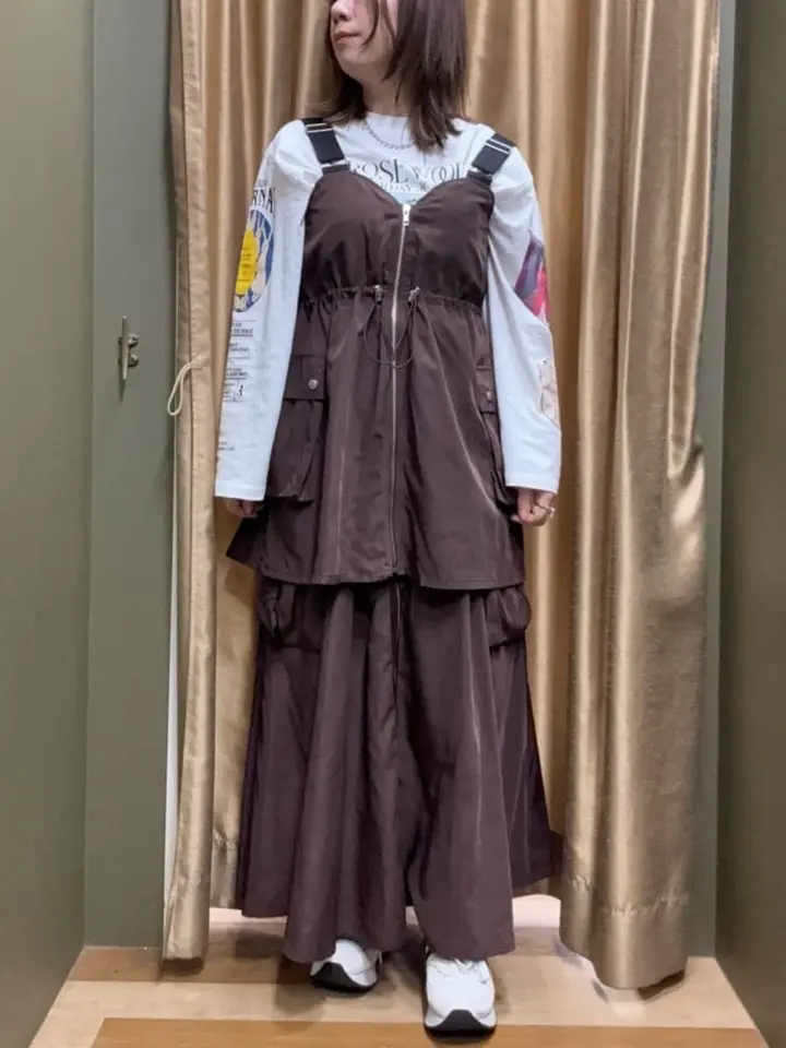 ≪USED≫・SUGAR SPOON ミリタリーキャミチュニック/Green Parks