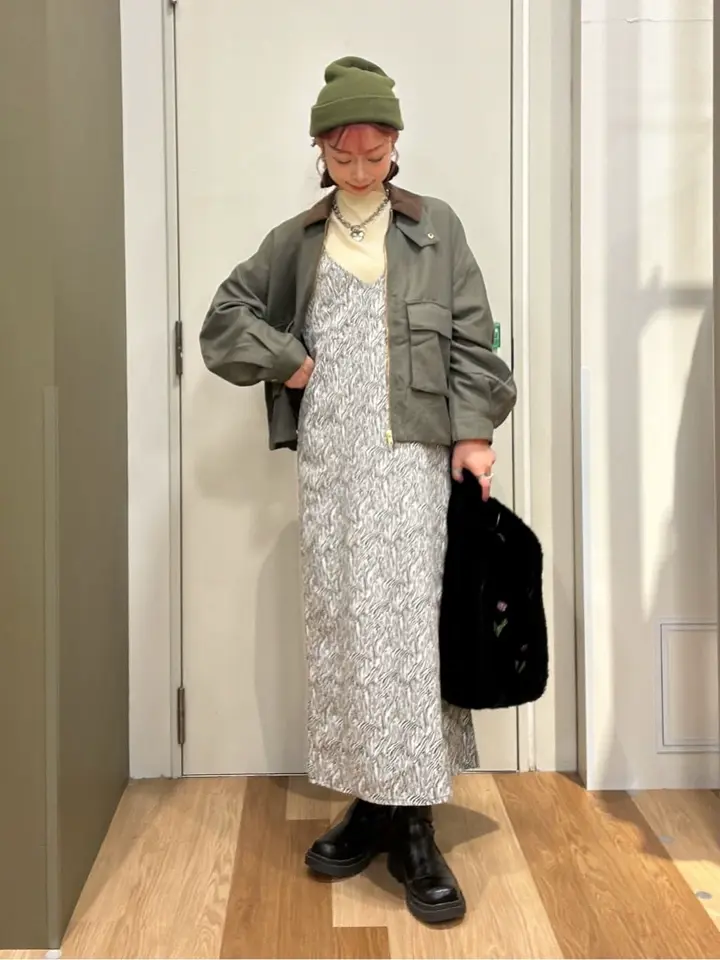 2WAYジップアップジャケット/Green Parks（グリーン パークス