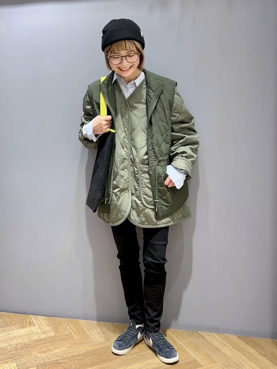 ドロストキルティングベスト/AMERICAN HOLIC（アメリカンホリック）の