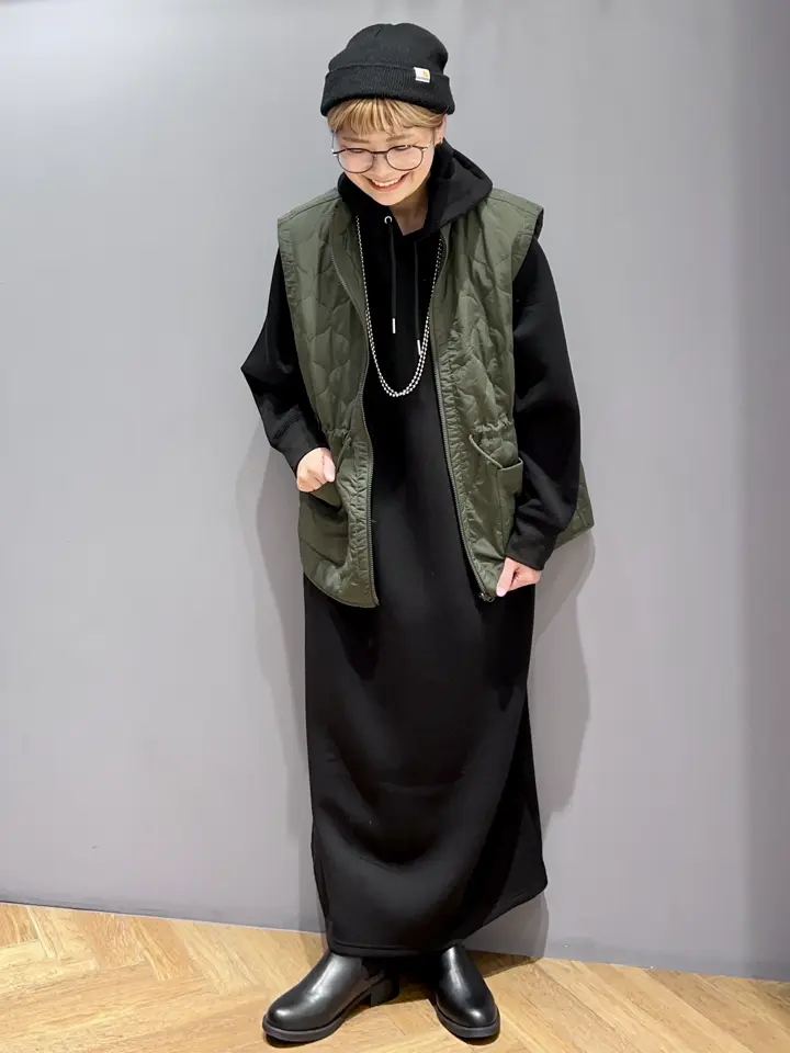 ドロストキルティングベスト/AMERICAN HOLIC（アメリカンホリック）の