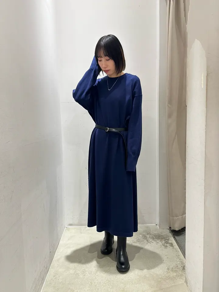 バイパチボックスニットワンピース＜静電気軽減＞/AMERICAN HOLIC
