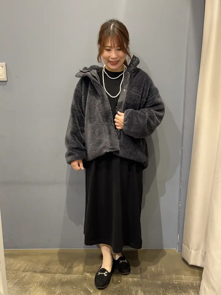 バイパチボックスニットワンピース＜静電気軽減＞/AMERICAN HOLIC