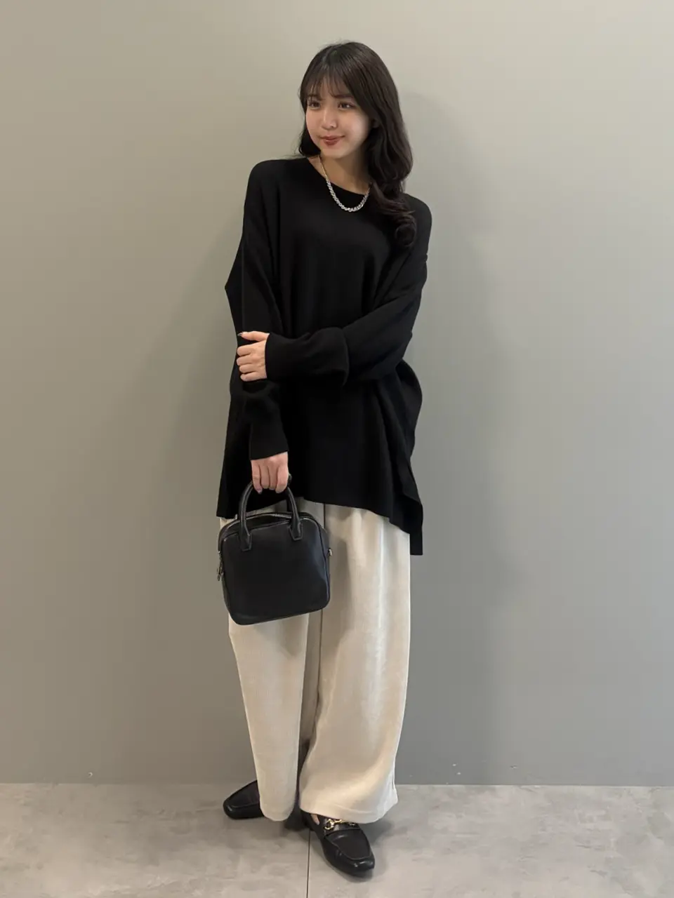 ≪USED≫バイパチロングニットプルオーバー＜静電気軽減＞/AMERICAN