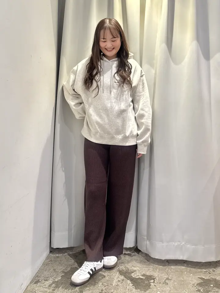刺繍ロゴ裏起毛パーカー/AMERICAN HOLIC（アメリカンホリック）の