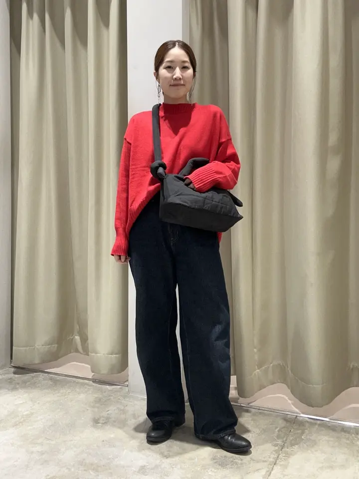 バイパチモックネックニットプルオーバー/AMERICAN HOLIC（アメリカン