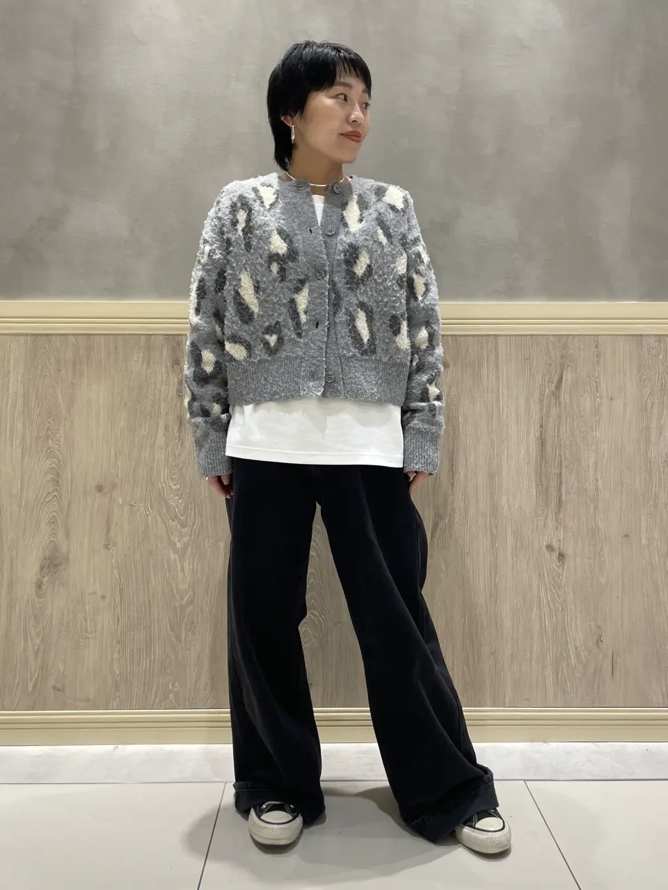 lily✩-※AmeriVINTAGE  レオパードニット 即完売のレオパードニットが緊急再販売決定♡ | 黒石奈央子