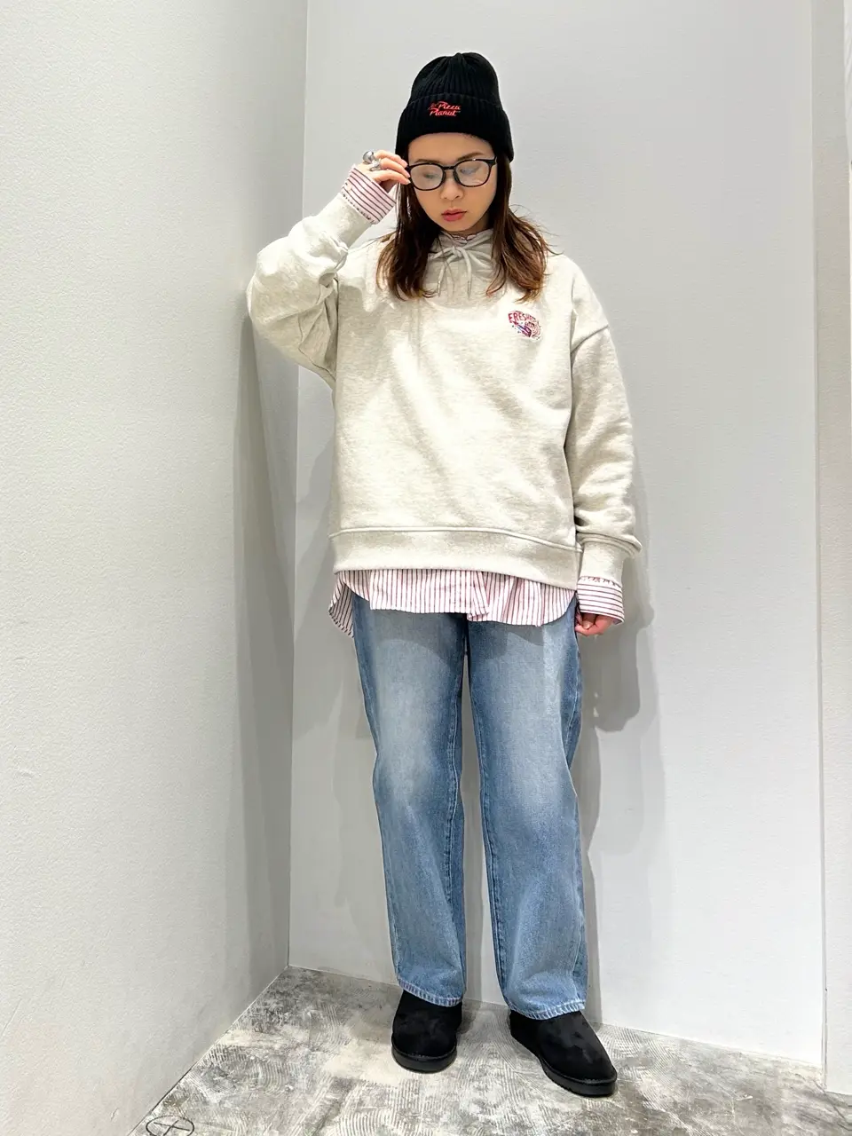 PIZZA PLANET】ニットCAP/Disney collection by AMERICAN HOLIC
