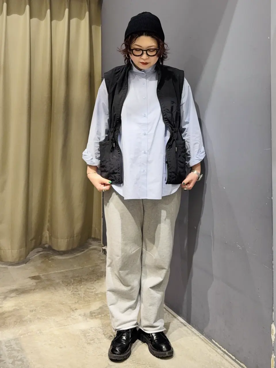 ドロストキルティングベスト/AMERICAN HOLIC（アメリカンホリック）の