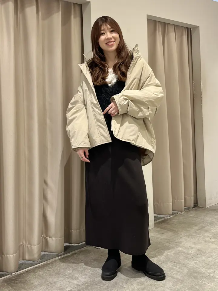 【美品】WEIRDO 日本製 ステンカラー モンスターコート XLサイズ 撥水加工・保温】ミドル丈モンスターコート/AMERICAN HOLIC