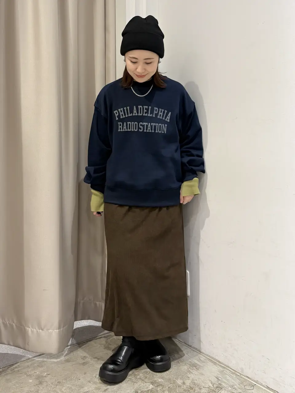 ✨クリスマス限定価格✨大学指定トレーナー☆ボー☆ネイビー☆XXL