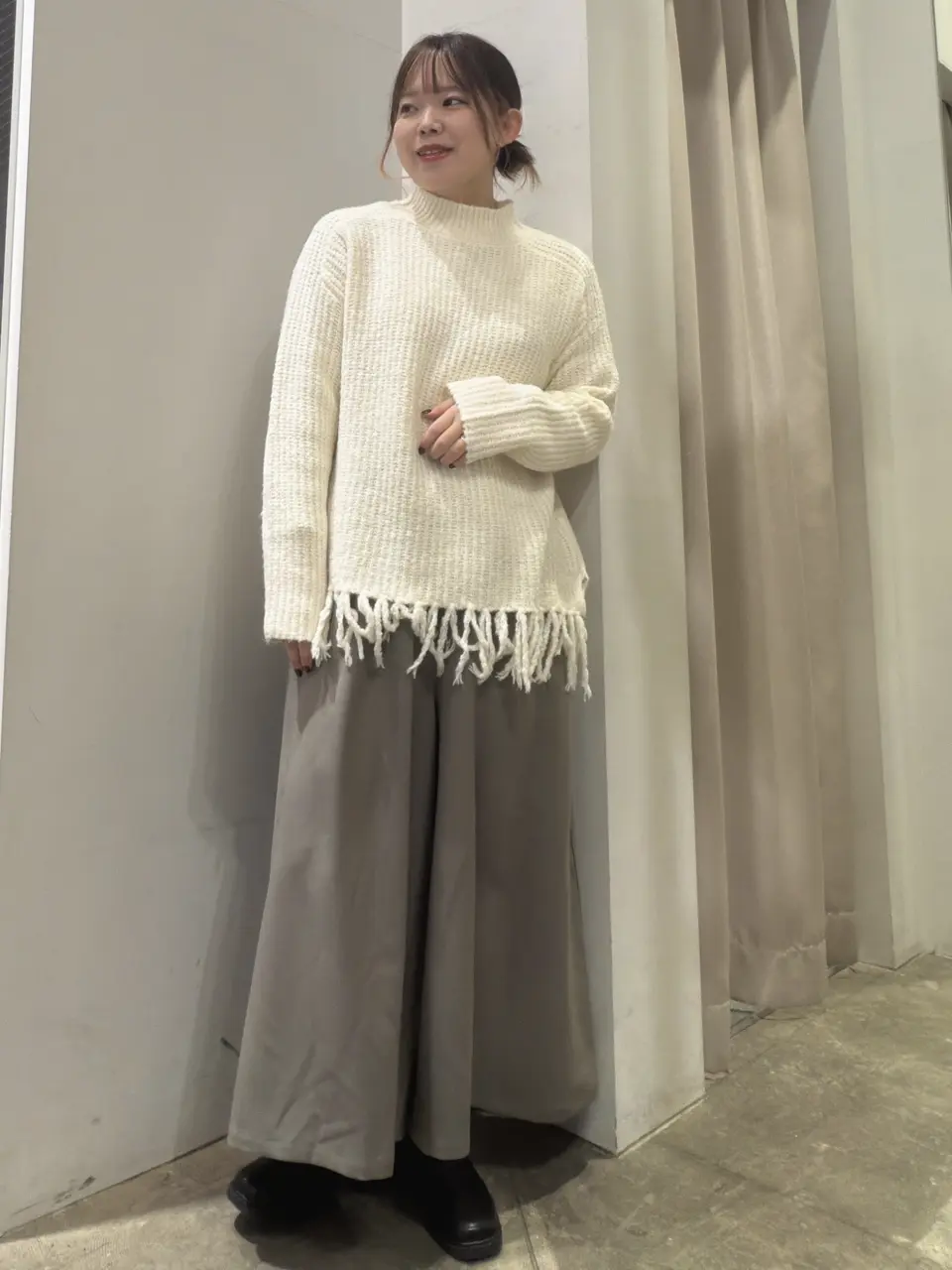 フリンジニットプルオーバー/AMERICAN HOLIC（アメリカンホリック）の