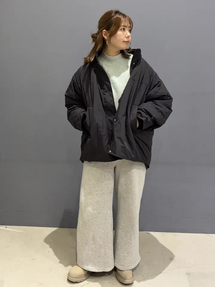 撥水加工・保温】ミドル丈モンスターコート/AMERICAN HOLIC