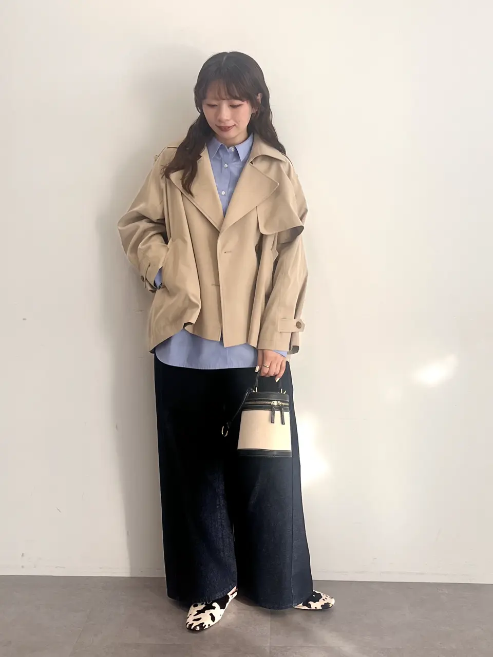 nana様専用】UNOF コート ベージュ nana様専用】UNOF コート ベージュ