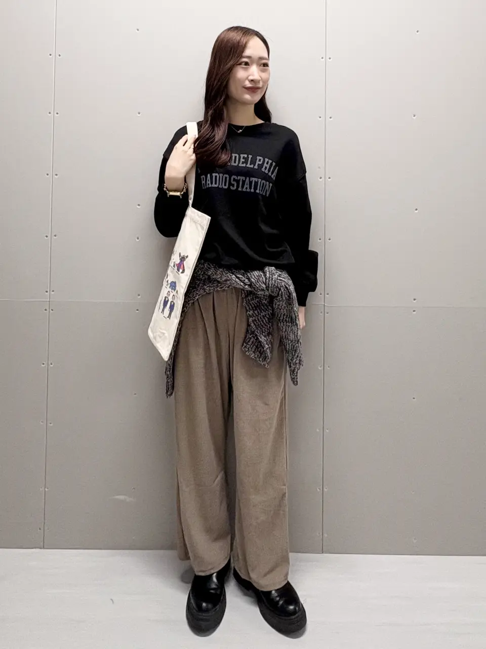カットコーデュロイパンツ/AMERICAN HOLIC（アメリカンホリック）の