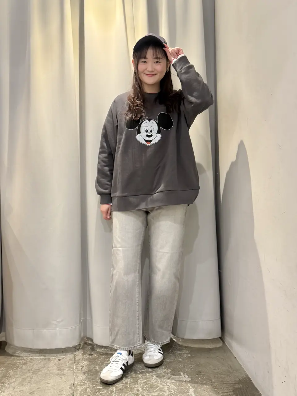 Mickey&Friends】ビンテージ風スウェット/Disney collection by