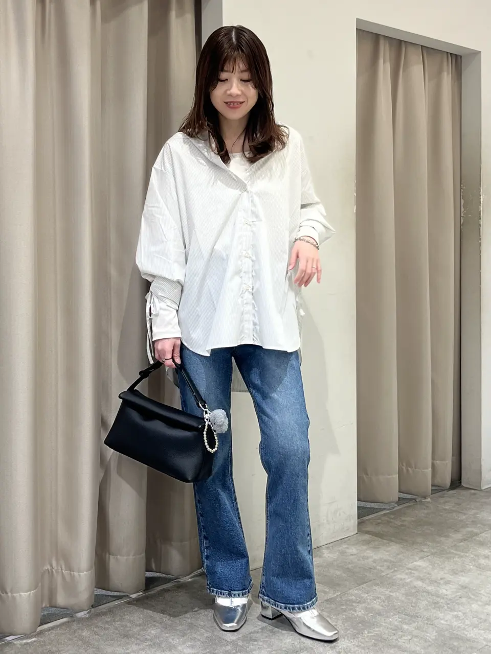 VERY11月号 タキマキ着用  SLOANE スローン  アイボリーサイズ1 SLOANE（スローン） | VERY［ヴェリィ］