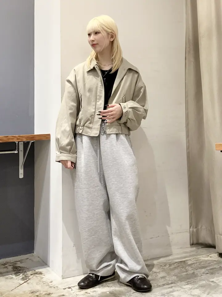HARRIKA ショート ブルゾン HARE（ハレ）の「ウーリーテックコンパクト 