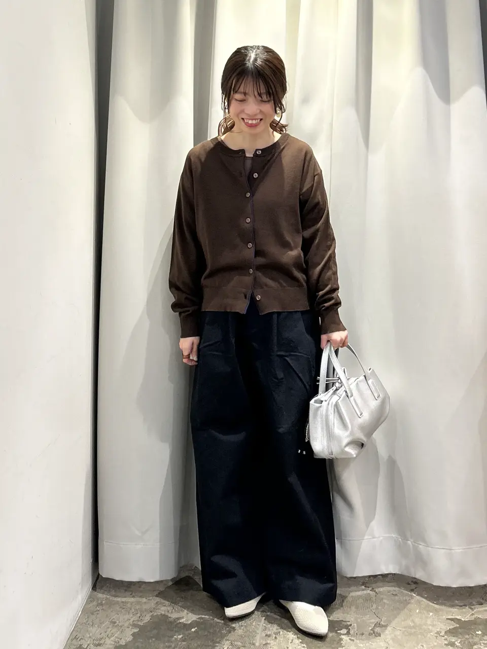 CLUBHAUS Classic Wide Chino ワイドチノパンツL 美品 ワイドチノパンツ/AMERICAN HOLIC（アメリカンホリック）のワイド