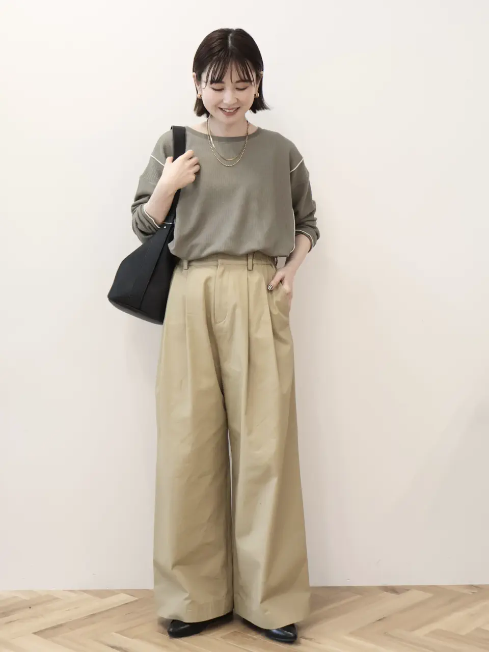 ≪USED≫ワイドチノパンツ/AMERICAN HOLIC（アメリカンホリック）の