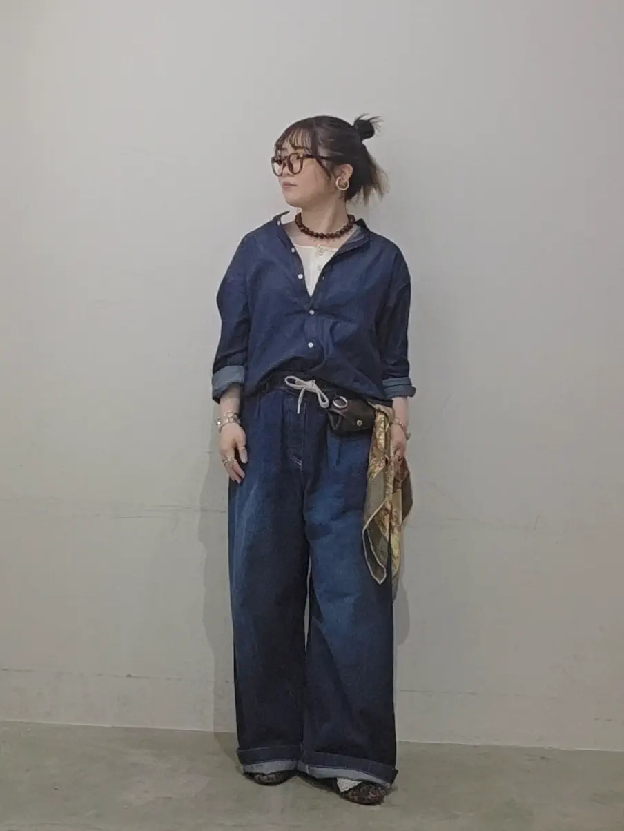 イージーデニムワイドパンツ/AMERICAN HOLIC（アメリカンホリック）の