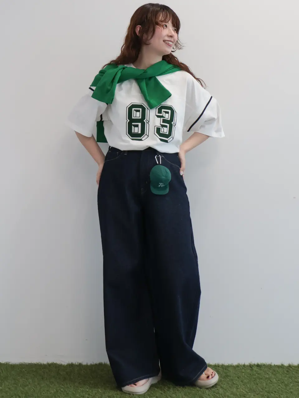 RUSSELL】フットボールTシャツ/AMERICAN HOLIC（アメリカンホリック