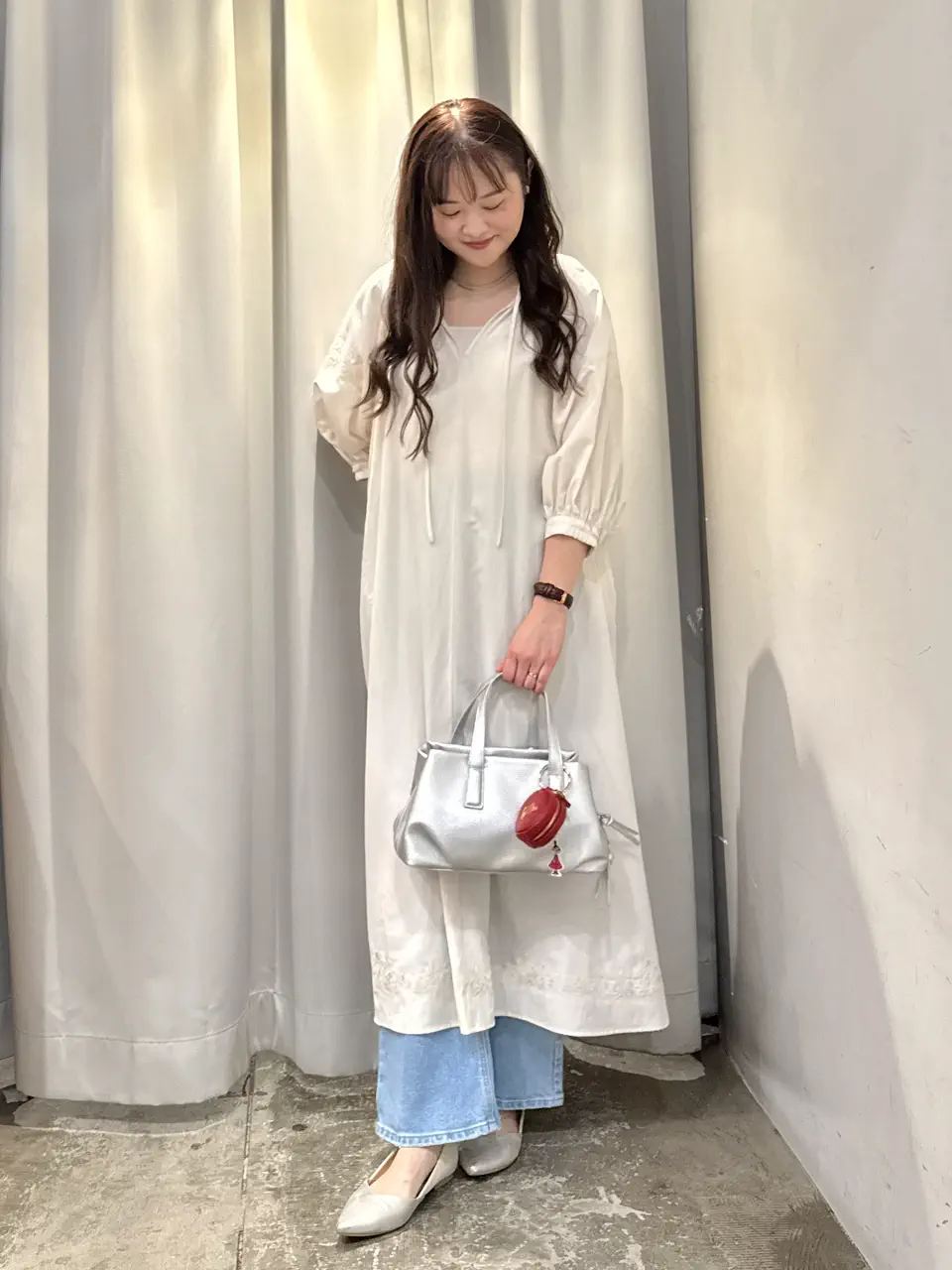 WEB限定】Moomin 刺繍スキッパーワンピース/AMERICAN HOLIC