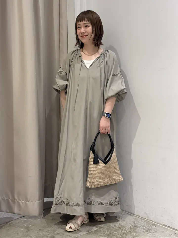 WEB限定】Moomin 刺繍スキッパーワンピース/AMERICAN HOLIC