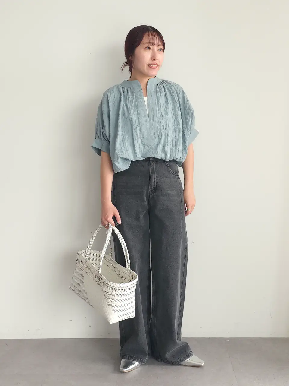 クラフト デニム ワイド ストレート パンツ ストレートワイドデニムパンツ/CRAFT STANDARD BOUTIQUE（クラフト