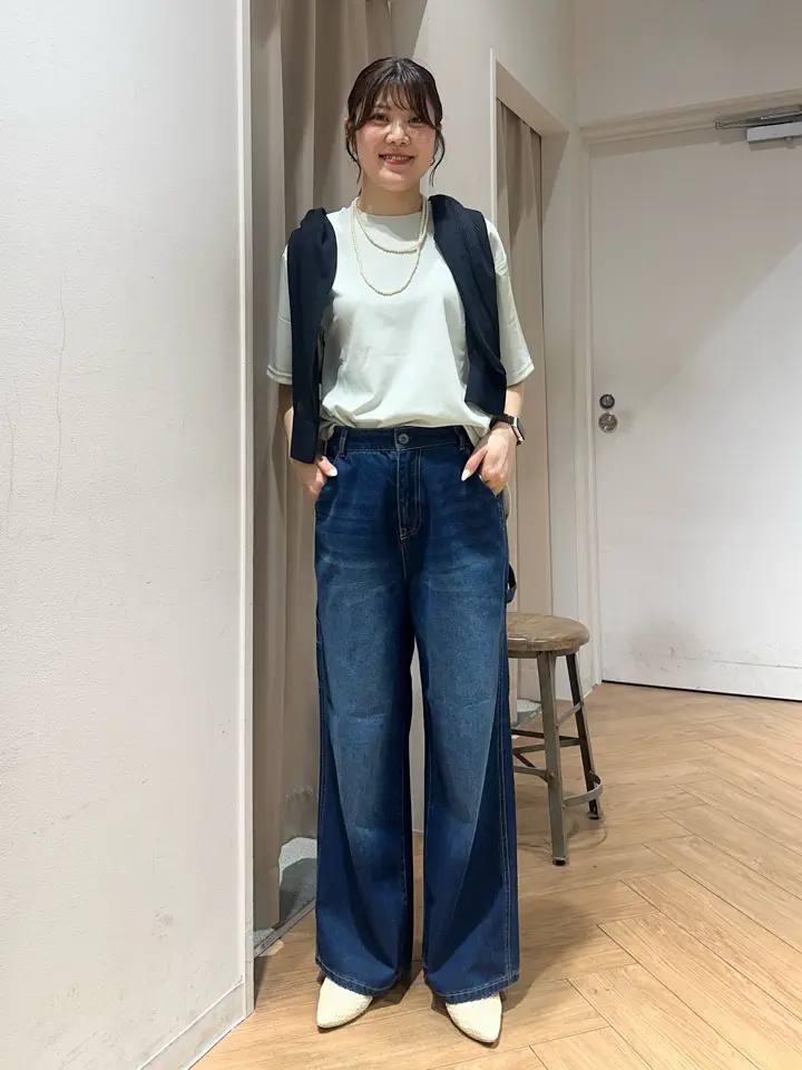 接触冷感】ジョーゼットプルオーバー【WEB限定カラー有り】/AMERICAN