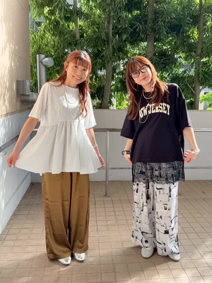 ≪USED≫【マルチ機能】サテンベイカーパンツ/AMERICAN HOLIC