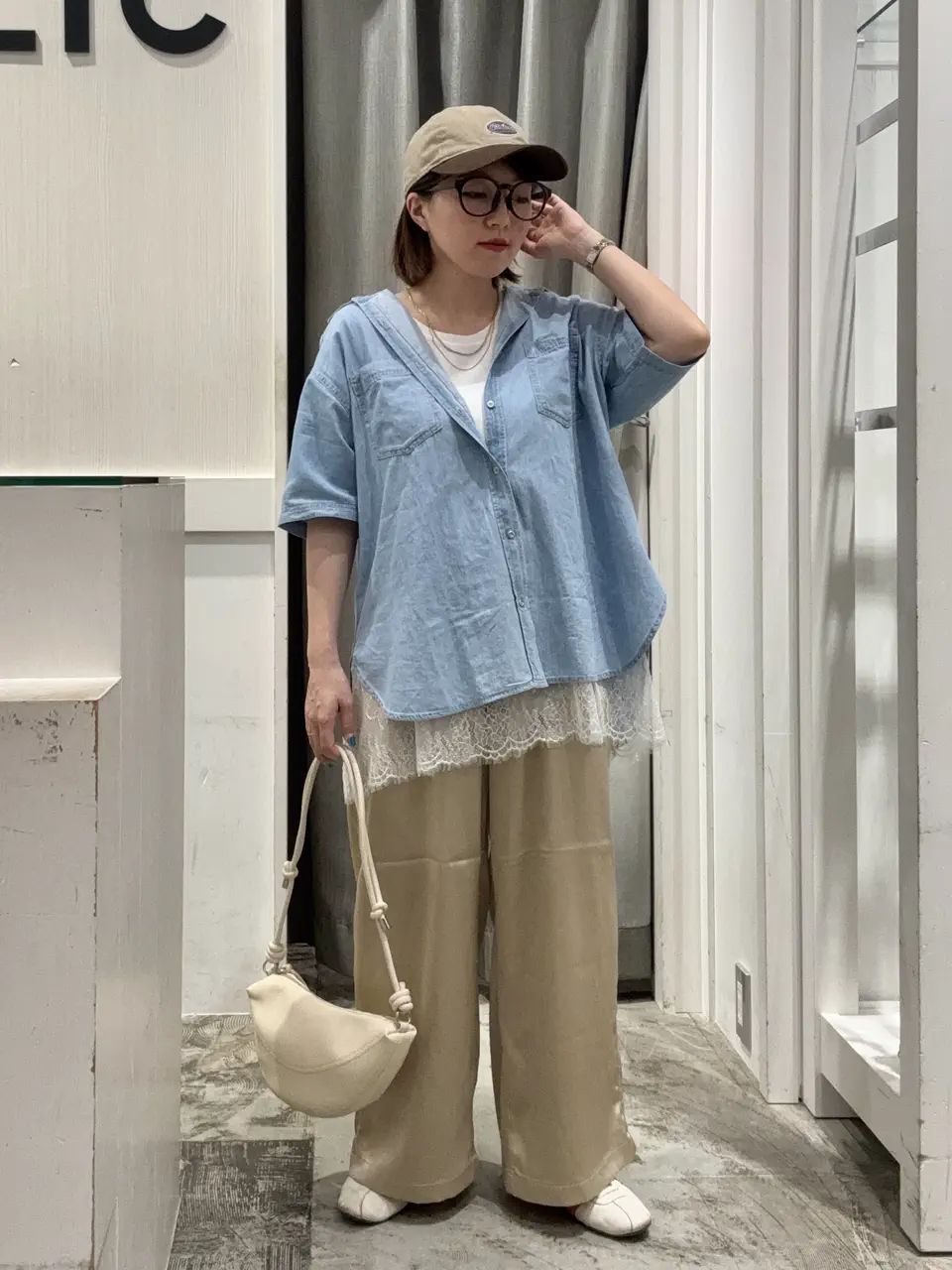 ステンレス】モールライクチェーン2連ネックレス/AMERICAN HOLIC