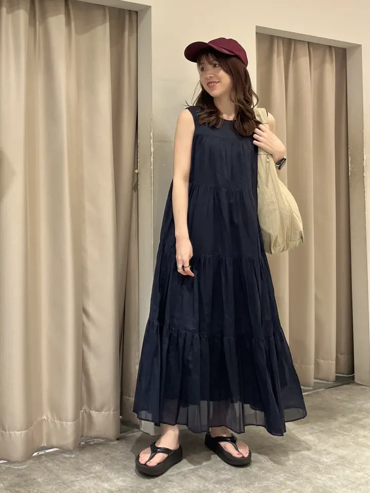 ノースリーブティアードワンピース/AMERICAN HOLIC（アメリカン