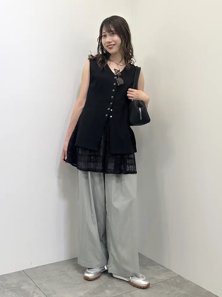 WEB限定】前後2WAYレースキャミソールチュニック/AMERICAN HOLIC