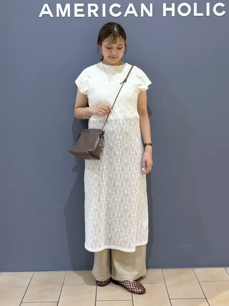 遮熱】ベイカーニットパンツ/AMERICAN HOLIC（アメリカンホリック）の