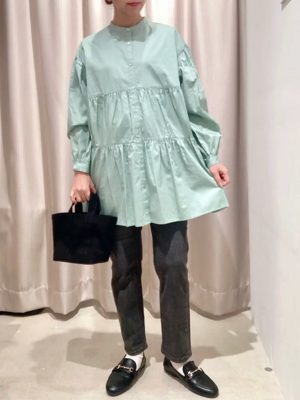 りほアメリ チュニック ティアードボリュームチュニック/AMERICAN HOLIC（アメリカンホリック