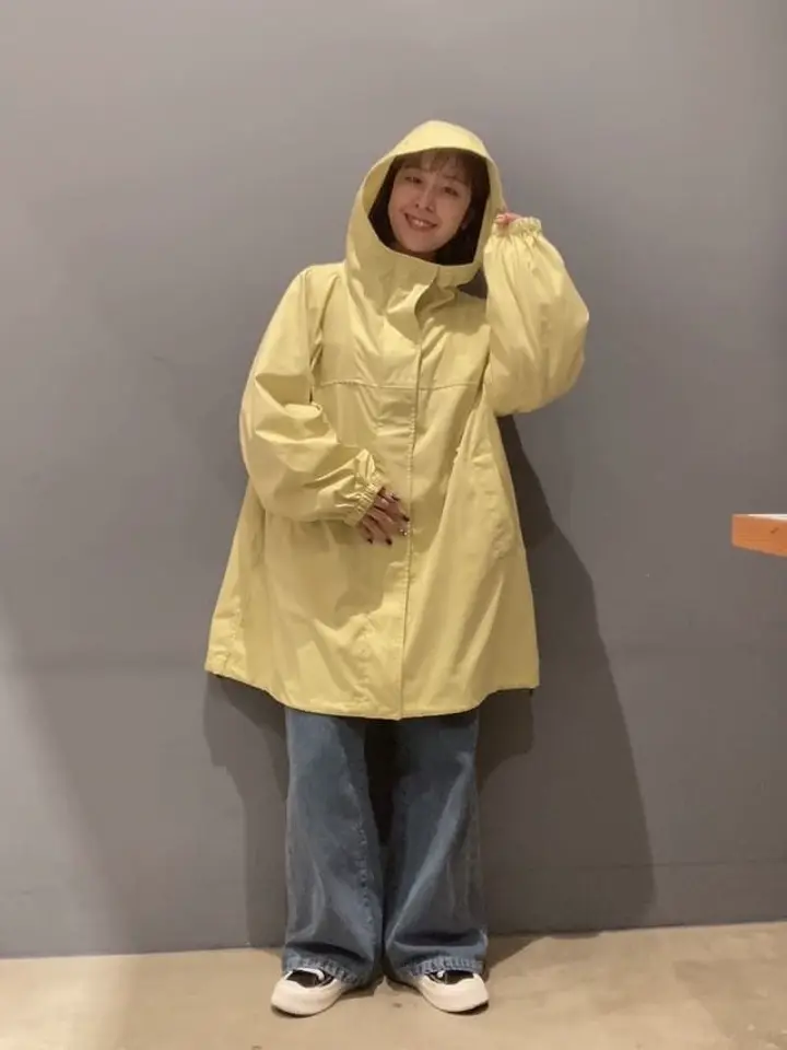 撥水加工フード付きドルマンコート/AMERICAN HOLIC（アメリカン