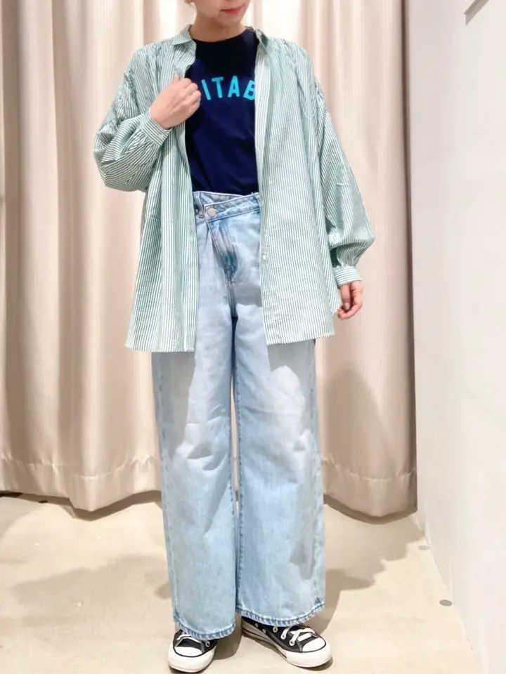 美品　朝日 7周年アシンメトリーワイドパンツ/AMERICAN HOLIC（アメリカンホリック