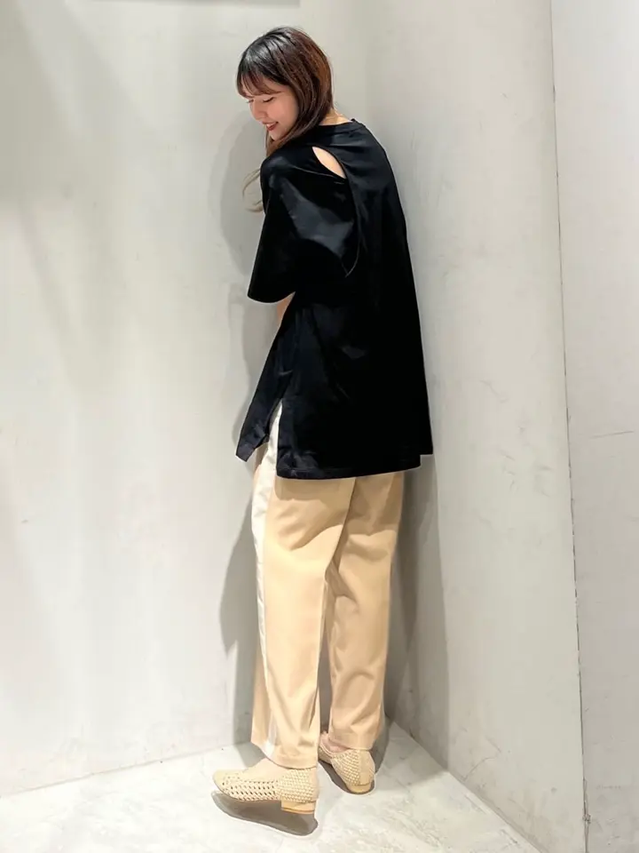 サイドラインワイドパンツ/AMERICAN HOLIC（アメリカンホリック）の