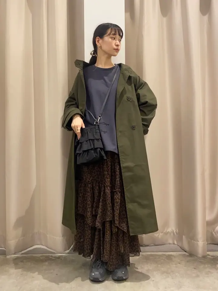 撥水加工スタンドカラートレンチコート/AMERICAN HOLIC（アメリカン