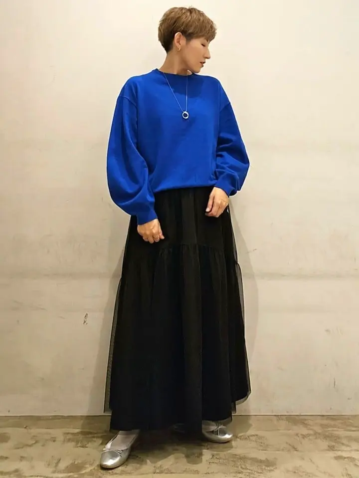 リバーシブルチュールスカート/AMERICAN HOLIC（アメリカンホリック