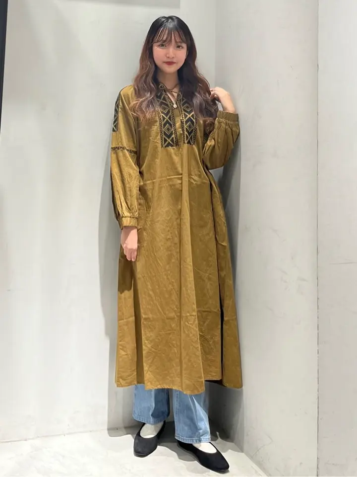 インドコットン刺繍ワンピース/AMERICAN HOLIC（アメリカンホリック