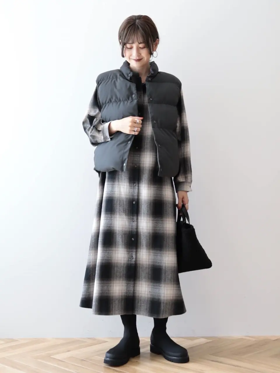 キルポカリバーシブルショートベスト/AMERICAN HOLIC（アメリカン