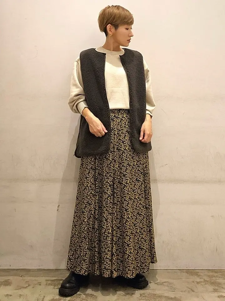 ボアZIPベスト/AMERICAN HOLIC（アメリカンホリック）のベスト