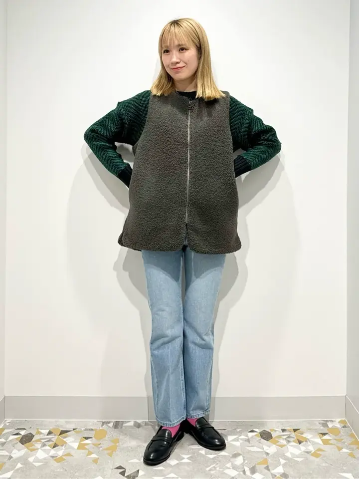 ボアZIPベスト/AMERICAN HOLIC（アメリカンホリック）のベスト