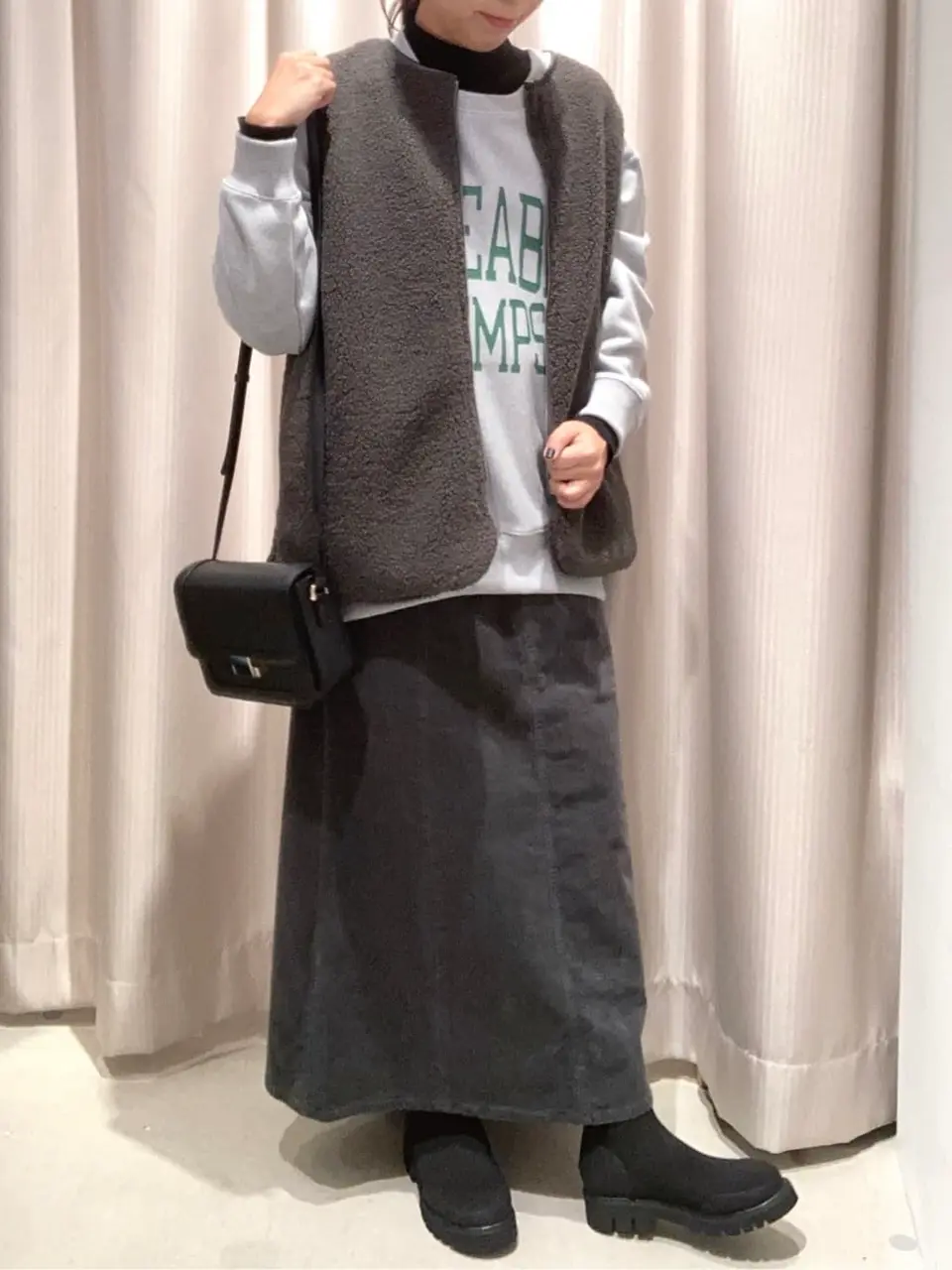 ボアZIPベスト/AMERICAN HOLIC（アメリカンホリック）のベスト