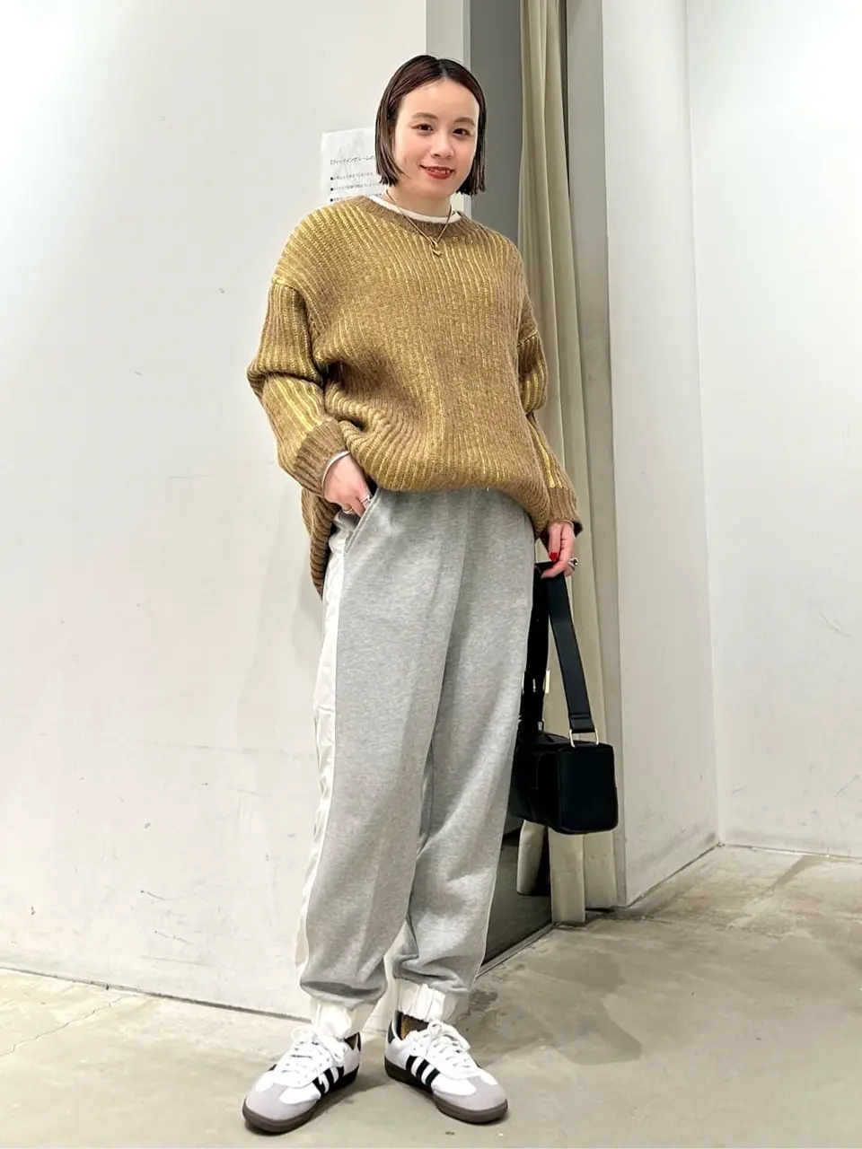 サイドラインスウェットパンツ/AMERICAN HOLIC（アメリカンホリック