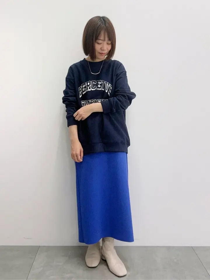 WEB限定・小柄女性向け】針抜きリブタイトスカート/AMERICAN HOLIC